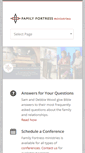 Mobile Screenshot of familyfortress.org